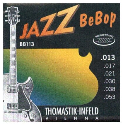 Комплект струн для электрогитары Thomastik Jazz BeBop BB113