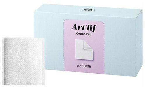 Мягкие хлопковые пэды The Saem Artlif Cotton Pad