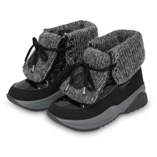 Ботинки  Jog Dog, демисезон/зима, водонепроницаемые, размер 36, черный