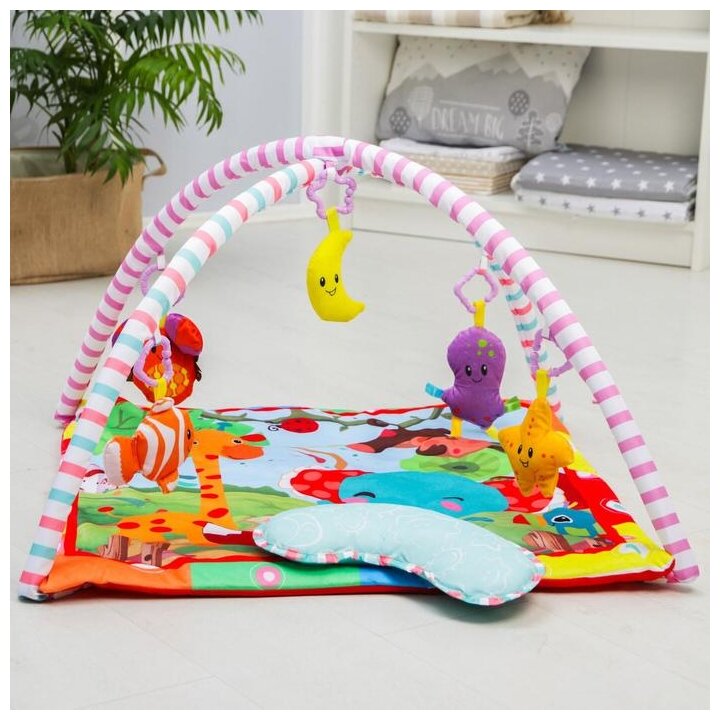 фото Развивающий коврик Крошка Я Слоник и друзья, 2990597