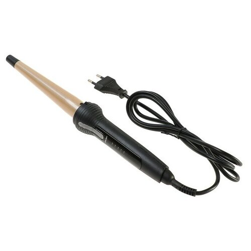 Плойка Luazon LW-12 35 Вт керамическое покрытие d13-25 мм 150-230С чёрная 177200₽