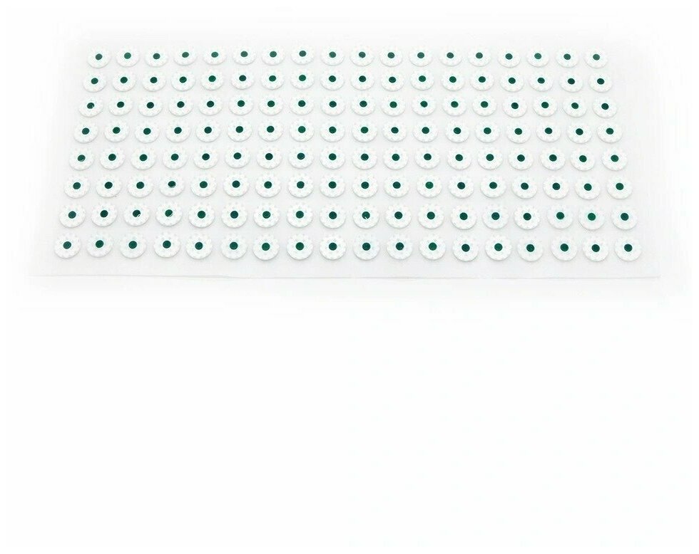 Аппликатор (Ипликатор) Кузнецова, мягкий массажный коврик игольчатый 26х56х2 см - 144 модулей