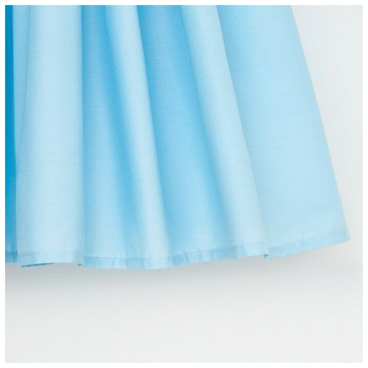Платье Minaku, однотонное, размер 32, голубой - фотография № 14