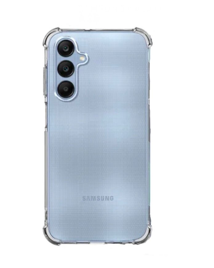 Противоударный прозрачный чехол с защитой камеры для Samsung Galaxy A24 / A25 (Самсунг Галакси A24 / A25)