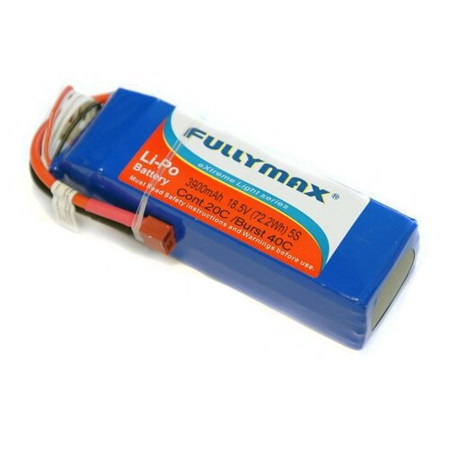 Fullymax Аккумулятор Fullymax LiPo 18,5V 5S 20C 3900mAh - FB3900XL-5S