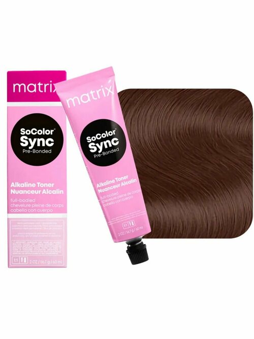 MATRIX Color.Sync 5MM Светлый шатен мокка мокка 90 мл