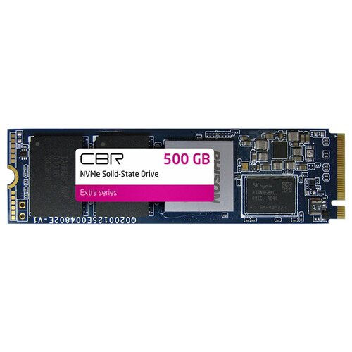 Твердотельный накопитель CBR Extra 500 ГБ M.2 SSD-500GB-M.2-EX22