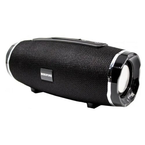 Borofone Портативная колонка Borofone BR3 Rich 10 Вт BT50 microSD USB 1200 мАч чёрная 174700₽