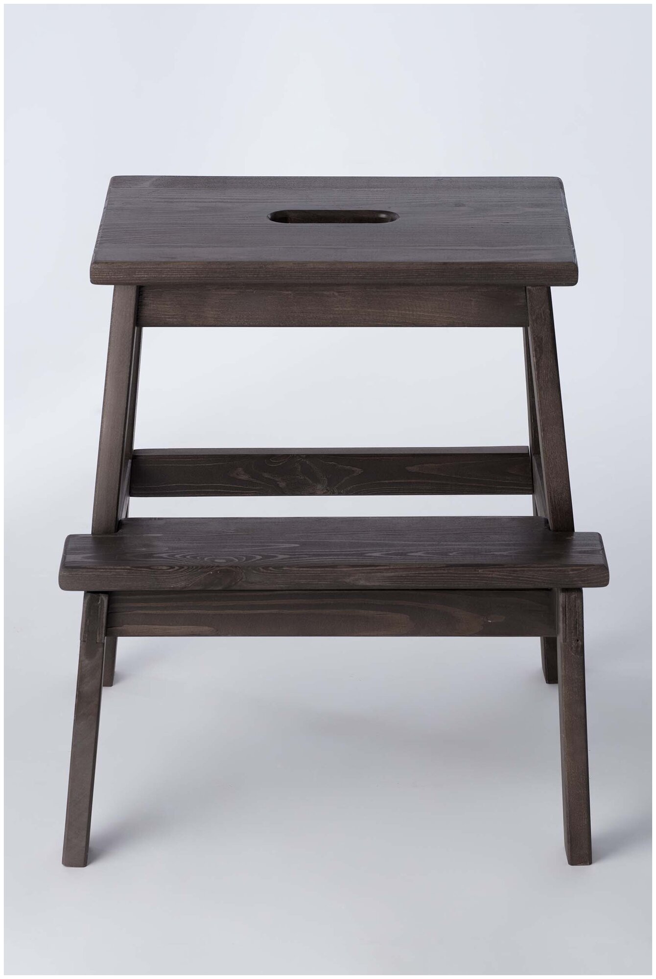 Табурет стремянка Prosto Home деревянный стул подставка для ног лесенка на кухню 39,5х42х50, цвет венге - фотография № 5