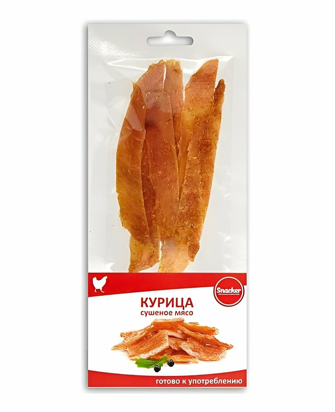 Настоящая Курица сушеная Snacker 100 г закуска к пиву, вину, снеки, закуски