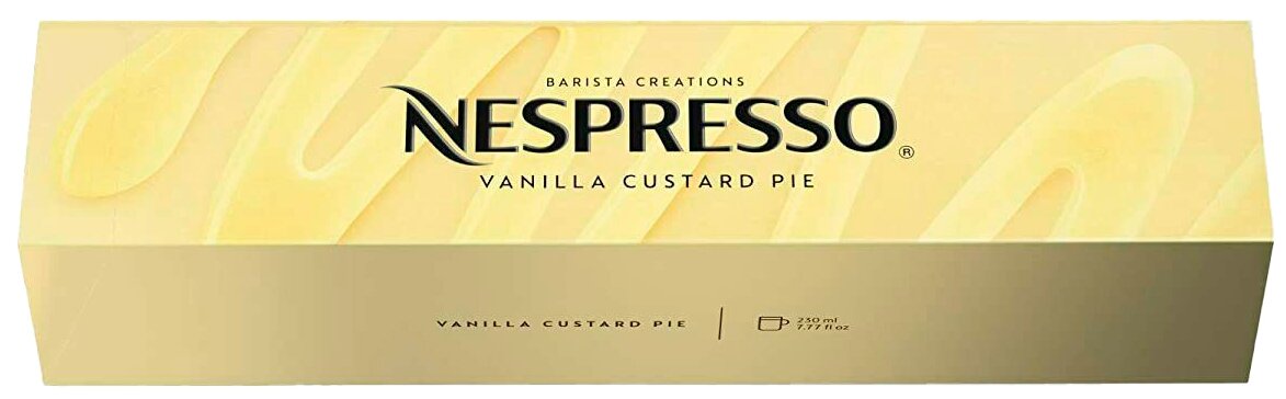 Кофе в капсулах Nespresso Barista Creations Vanilla Custard Pie