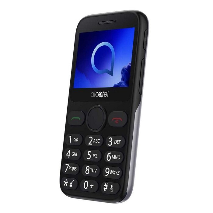 Alcatel 2019G, 1 micro SIM, серебристый - фотография № 4