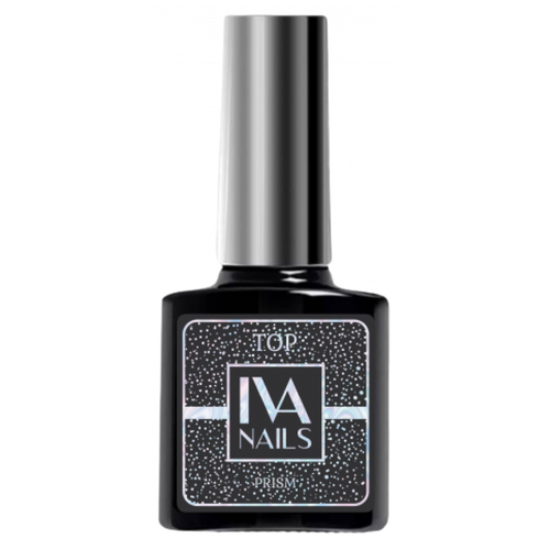 IVA Nails Верхнее покрытие Top Prism, голографический, 8 мл верхнее покрытие для гель лаков iva nails топ для гель лака the top diamond shine