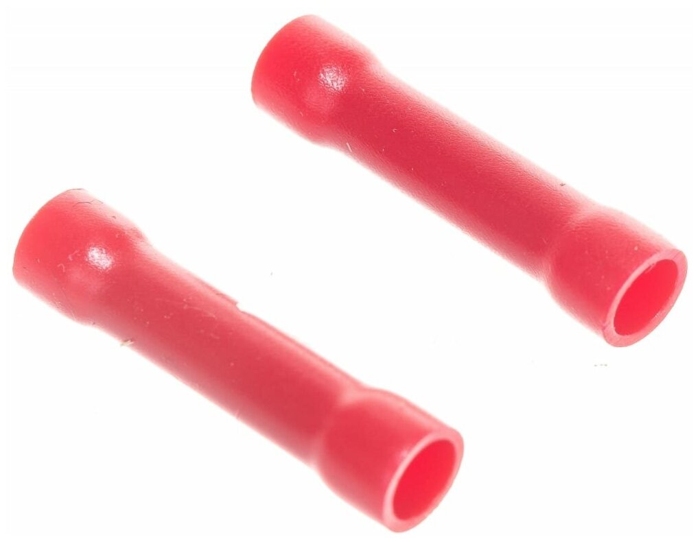 фото Соединительная гильза изолированная L-26 мм 0.5-1.5 мм² (ГСИ 1.5/ГСИ 0,5-1,5) красная REXANT 08-0711 (100 шт)