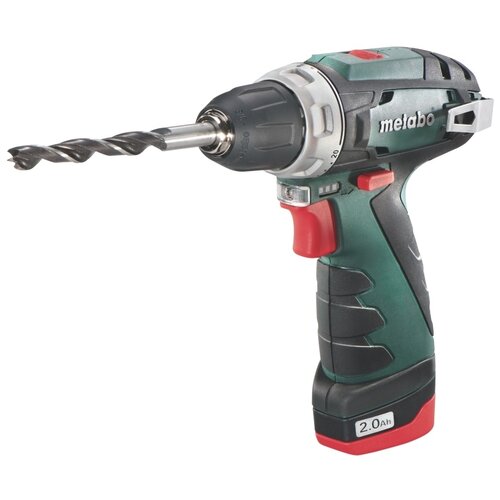 Шуруповерт аккумуляторный Metabo PowerMax BS Basic 2х20 Ач Li-Ion 12 В 1510100₽