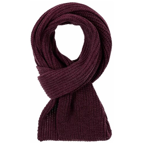 Шарф teplo,200х32 см, one size, бордовый шарф nordkyn цвет бежевый