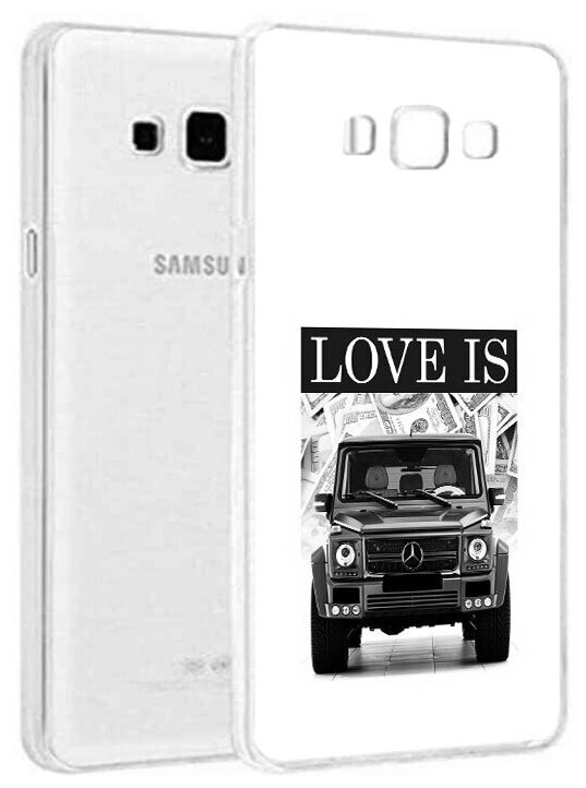 Чехол задняя-панель-накладка-бампер MyPads гелик для Samsung Galaxy J3 (2015) SM-J300/J3109 (5.0) противоударный