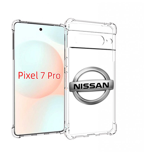 Чехол MyPads nissan-ниссан-3 мужской для Google Pixel 7 Pro задняя-панель-накладка-бампер