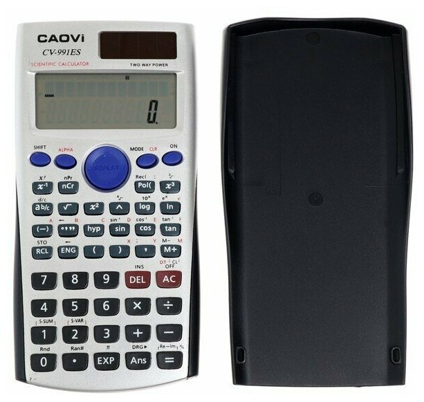 Калькулятор инженерный, 10-разрядный, fx-570ES, двойное питание, двухсточный