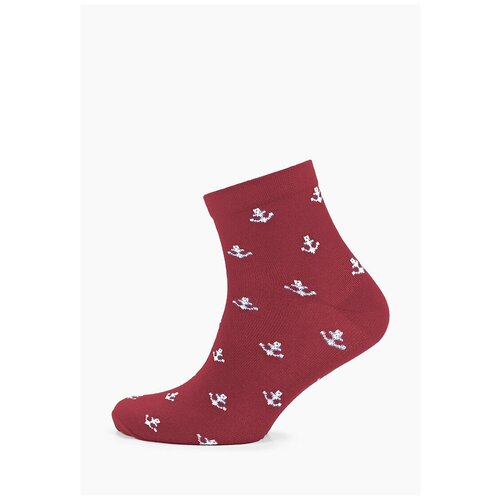 фото Мужские носки comandor, 1 пара, размер 41;42;43, бордовый