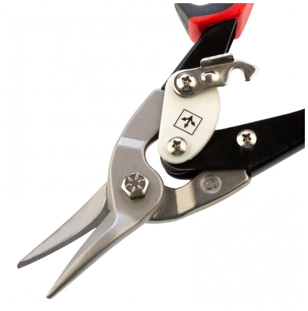 Ножницы по металлу Matrix 250 прямой рез сталь CRMO двухкомпонентные рукоятки PRO 78322