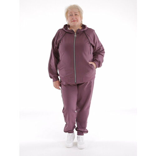 фото Костюм classic, размер 62, фиолетовый