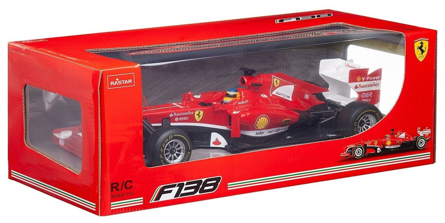 Гоночная машина Rastar Ferrari F1 57400 1:12 42