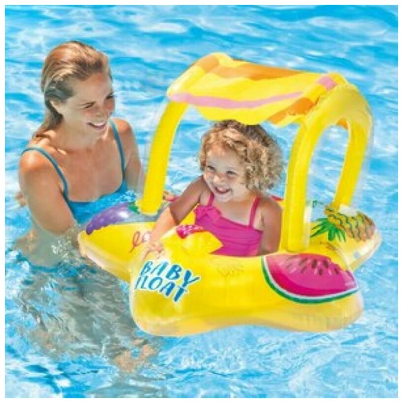 56573 Intex Плотик 81х79см 1-2г — фото 1