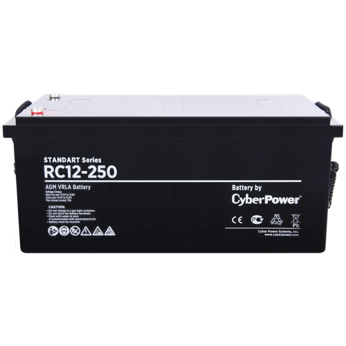 Батарея CyberPower RC 12-250 аккумуляторная батарея cyberpower standart rc 12 12 12в 12000 а·ч