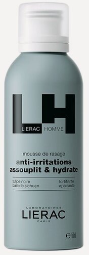 Изображение товара Lierac Пена для бритья Mousse De Rasage Anti-irritations, 150 мл