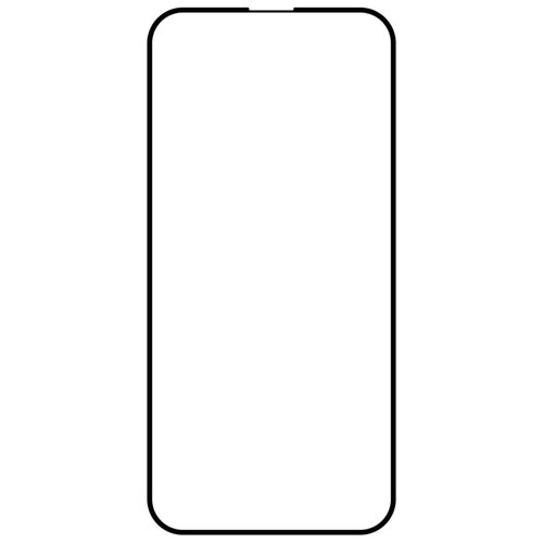 Стекло защитное Krutoff с полной проклейкой для iPhone 13 черное стекло защитное krutoff с полной проклейкой для iphone 11 pro черное