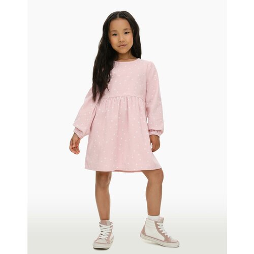 Платье Gloria Jeans, хлопок, размер 116, розовый