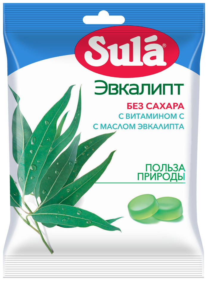 Леденцы Sula Эвкалипт, 60 г - фотография № 4