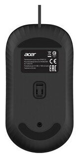 Мышь Acer OMW122 черный оптическая 1200dpi USB 3but