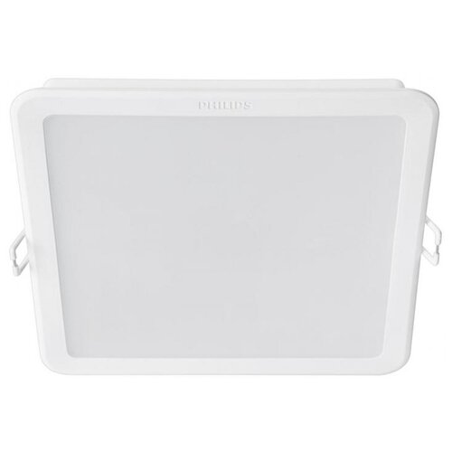 Светильник Philips Meson 105 915005747501, квадратный, LED, 9 Вт, 4000, нейтральный белый, цвет арматуры: белый, цвет плафона: белый