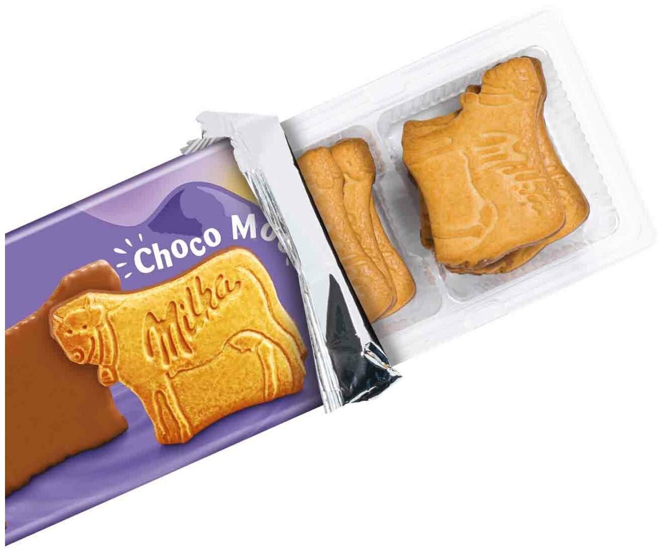 Печенье Milka Choco Moo / Милка Чоко Му 120 г. (Германия) - фотография № 6