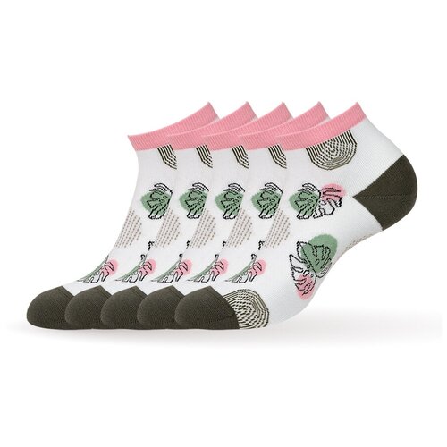 Носки MiNiMi, 5 пар, 5 уп., размер 39-41, зеленый носки minimi 4 уп размер 39 41 зеленый