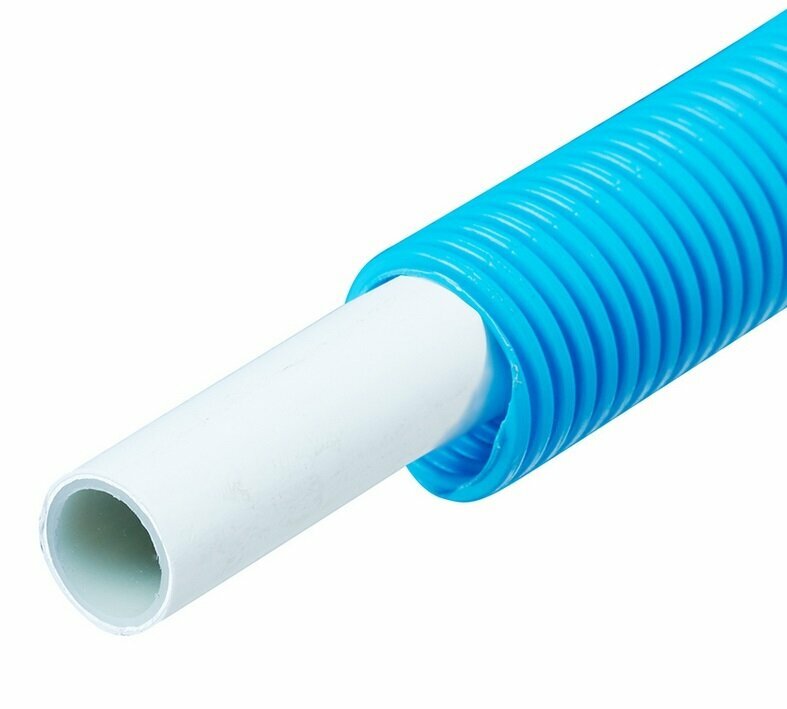 Труба металлопластиковая Henco (25-016MB) 16 мм синяя Standard (25 м)