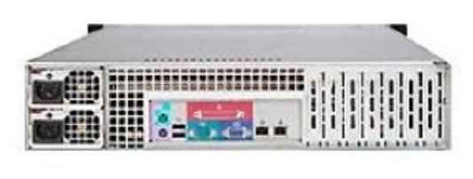 Корпус SuperMicro 2U 2x800W черный - фото №2