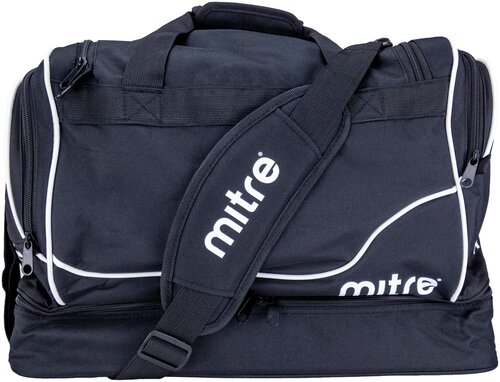 Сумка спортивная mitre H4015G48, 50 л, 26х35х52 см, ручная кладь, черный