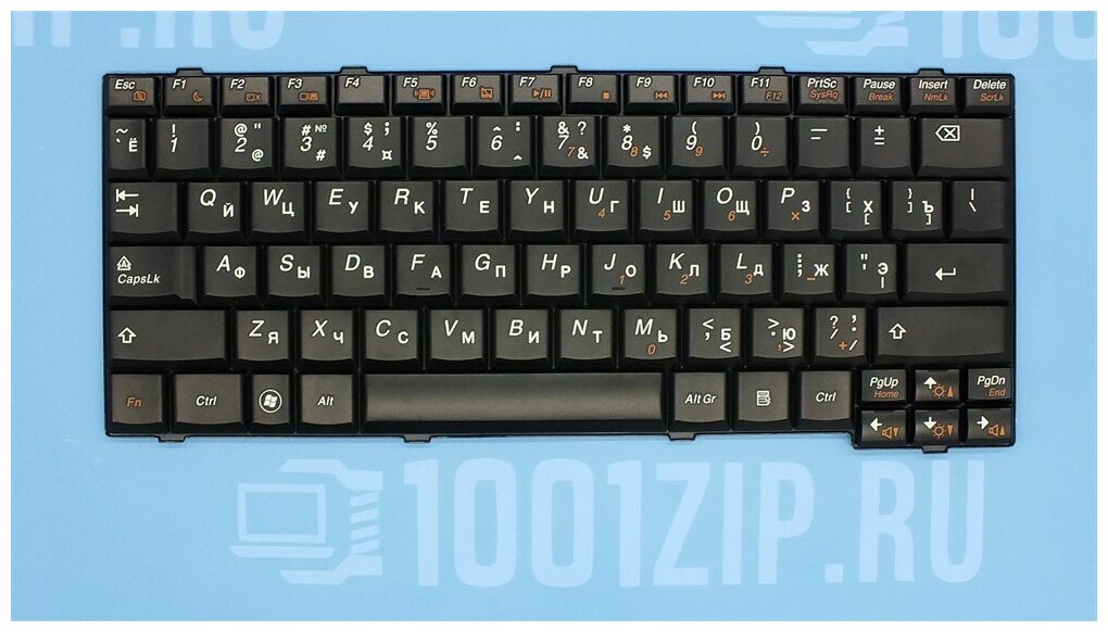 Клавиатура для ноутбука Lenovo IdeaPad S12 черная