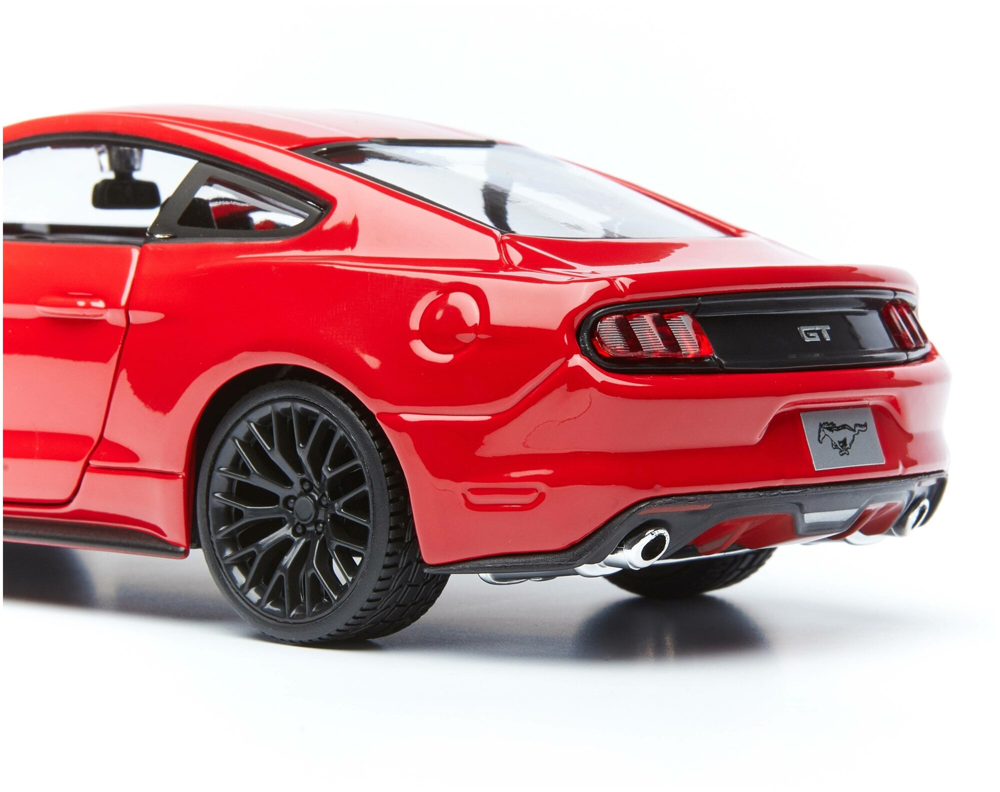 Maisto Модель машины сборная 1:24 "2015 Ford Mustang GT" SPAL, красная - фото №10
