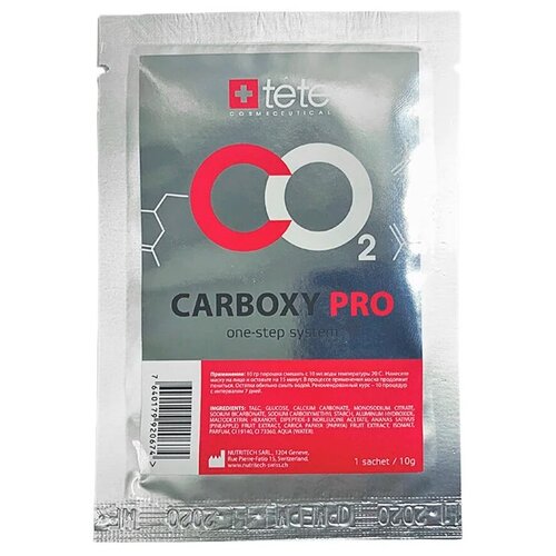 Tete Cosmeceutical TETeОдношаговаяпроцедуракарбокситерапии1шт10гр 590₽