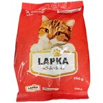 Сухой корм для кошек Lapka Мясное ассорти 350 г - изображение