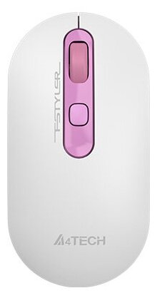 Компьютерная мышь A4Tech Fstyler FG20S Sakura белыйрозовый