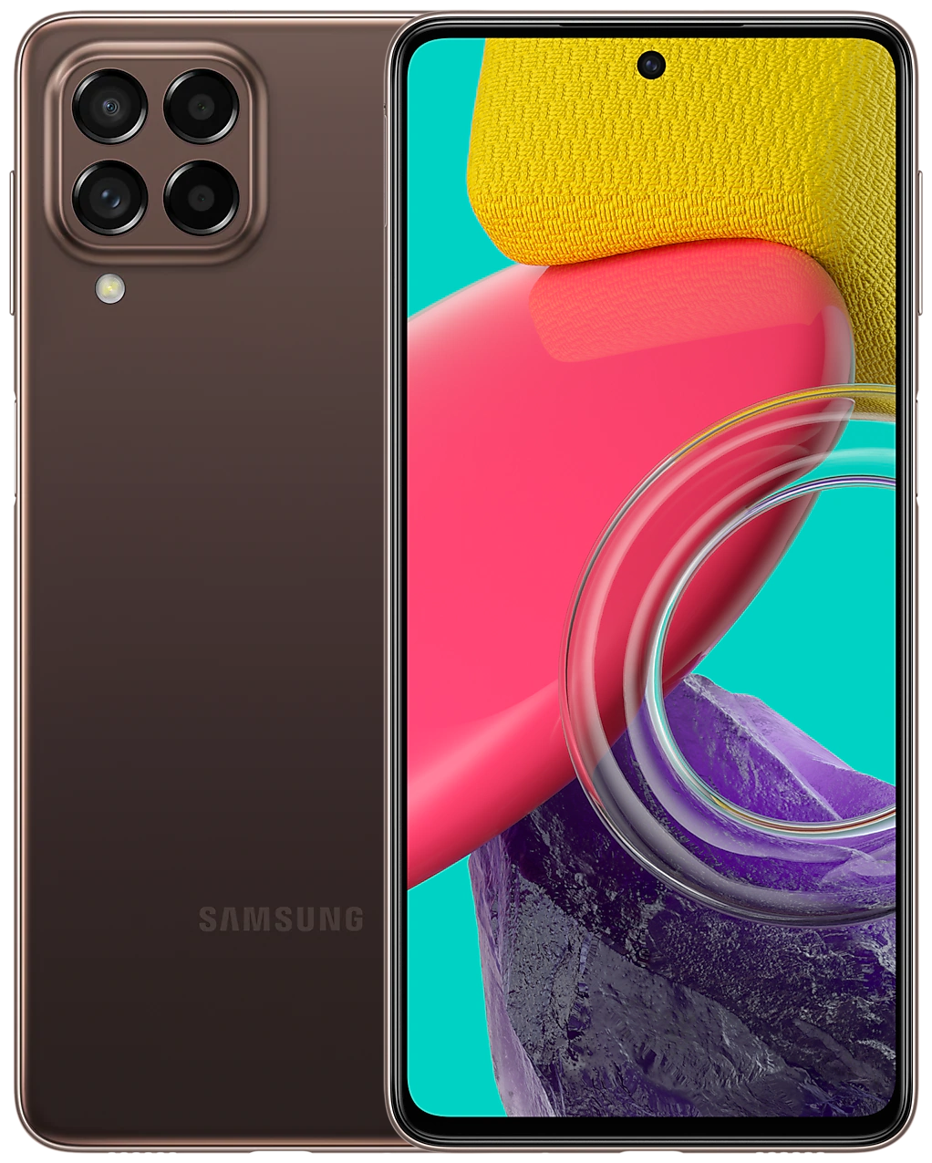 Смартфон Samsung Galaxy M53 5G 8/256Gb коричневый