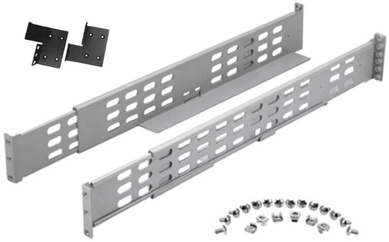 Systeme Electric Комплект монтажных рельсов 19" нагрузка до 100кг регулируемый 550-750 мм для 3U силовых модулей 3U комплектов батарей