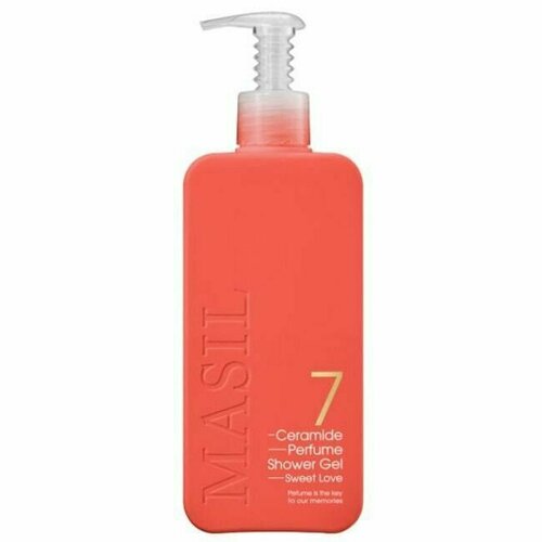 гель для душа masil парфюмированный гель для душа 7 ceramide perfume shower gel cherry blossom Корейская косметика. Парфюмированный гель для душа Masil 7 Ceramide Perfume Shower Gel Sweet Love