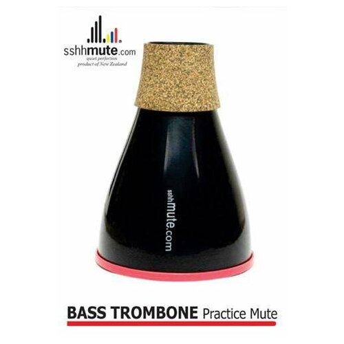 Сурдина для бас тромбона SSHHMUTE SHP-104 lommi violin mute metal rubber violin practice mute round tourte style mute paw gourd ultra practice silencer for violin fiddle