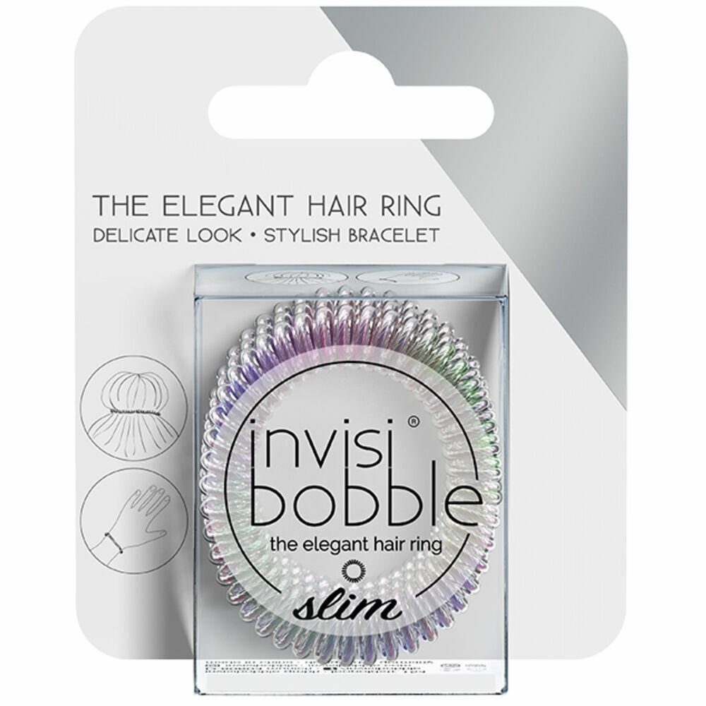 Invisibobble Резинка-браслет для волос Vanity Fairy, с подвесом, 3 шт (Invisibobble, ) - фото №13